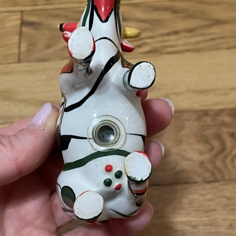 TM and 2000 CPH Vintage Ceramic Cow Salt and Pepper Shakers Boho Farmhouse Decor